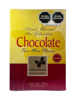 Chocolate para mesa obscuro 240 gr