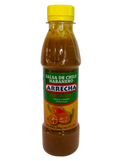 salsa arrecha sabor naranja 200ml